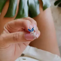 MINIATURA MARIPOSA AZUL (UNIDAD) en internet