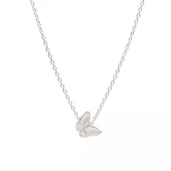 COLGANTE MARIPOSA NACAR 42+3CM (PLATA 925)