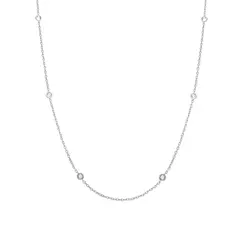 COLGANTE EVERLY 35+5CM (PLATA 925)