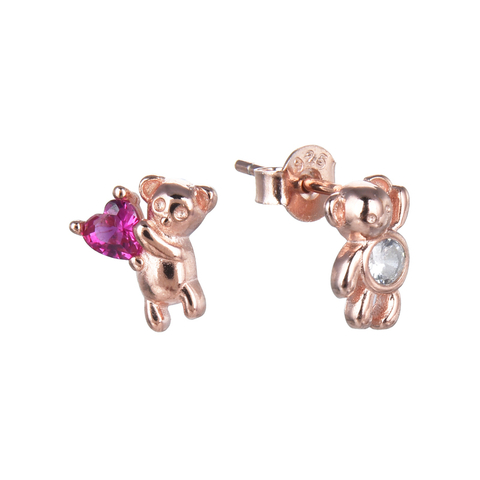 MINIATURAS OSO PLATA ROSE (UNIDAD)
