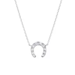 COLGANTE HERRADURA 42+3CM (PLATA 925)