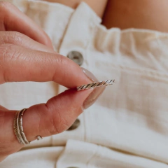 ANILLO TRENZADO (PLATA 925)