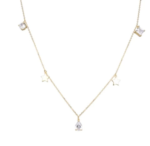 Colgante Stellium 40-45cm (Bañado en Oro)