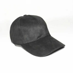 GORRA JACKIE GAMUZA NEGRA
