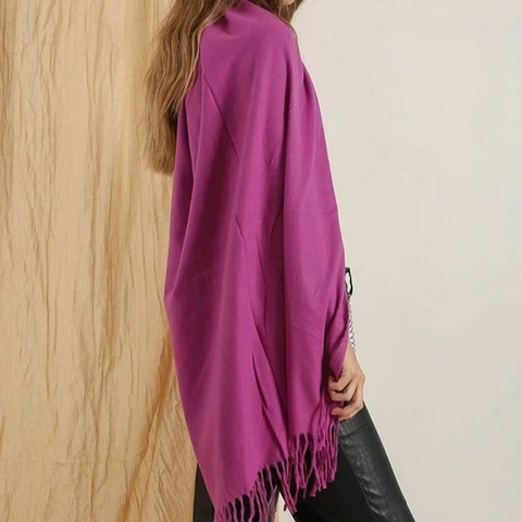 RUANA CHIC FUCSIA