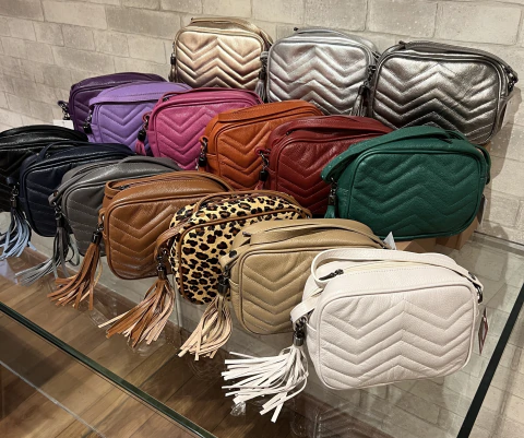 Bolsa Paula de Couro