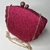 Bolsa Clutch Festa Leque Cristais Pink - Basali Acessórios