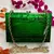 Bolsa Clutch Festa Cléo Acrílico Verde - comprar online
