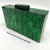 Bolsa Festa Clutch Palha e Acrílico verde - loja online