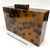 Bolsa Festa Clutch Palha e Acrílico Marrom Tartaruga - loja online