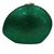 Bolsa Clutch Festa Convexa de Cristais Verde - comprar online