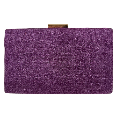 Bolsa Clutch Classica Tecido Roxa - comprar online