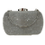 Bolsa Clutch Festa Shine Cristais Prata - comprar online