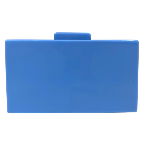Bolsa Clutch festa Acrílico Liso azul - comprar online