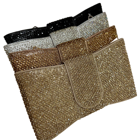 Bolsa Laço Strass