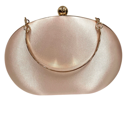 Bolsa Clutch Festa acetinada Oval Rose - comprar online