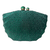 Bolsa Clutch Festa Leque Cristais Verde - comprar online
