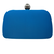 Bolsa Clutch Festa Babi Arredondada Azul - comprar online