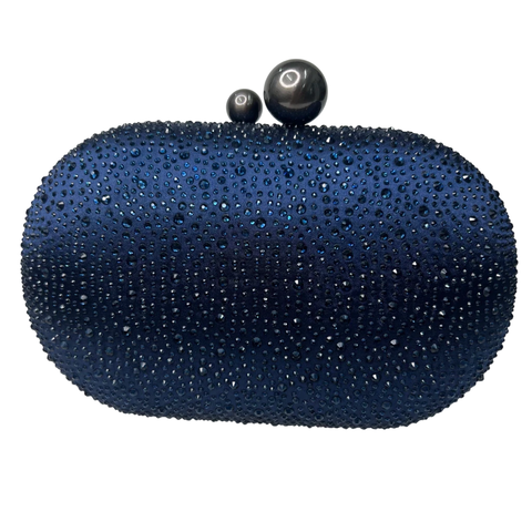 Bolsa Clutch Festa Cristal Olga Azul - comprar online