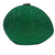 Bolsa Clutch Festa Convexa de Cristais Verde e grafite - comprar online