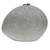 Bolsa Clutch Festa Convexa de Cristais Prata - comprar online