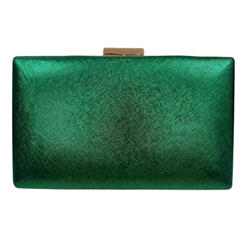 Bolsa Clutch Festa Clássica metalizada Verde - comprar online