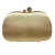 Bolsa Clutch Festa Sofia Cetim Dourada - comprar online