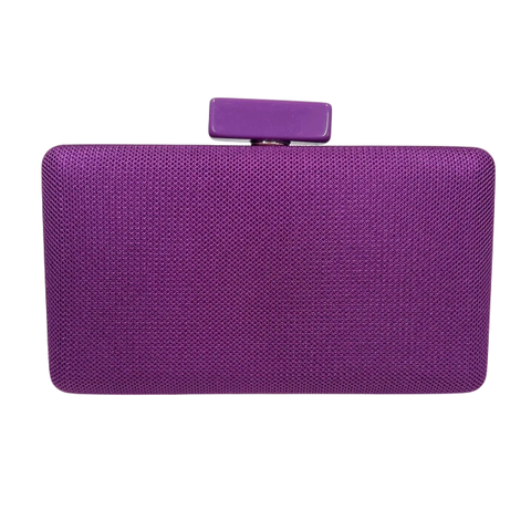 Bolsa Clutch Festa Pietra Retangular Roxa