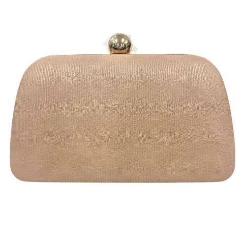 Bolsa Clutch Festa Catarina Courino Nude Rosado - comprar online