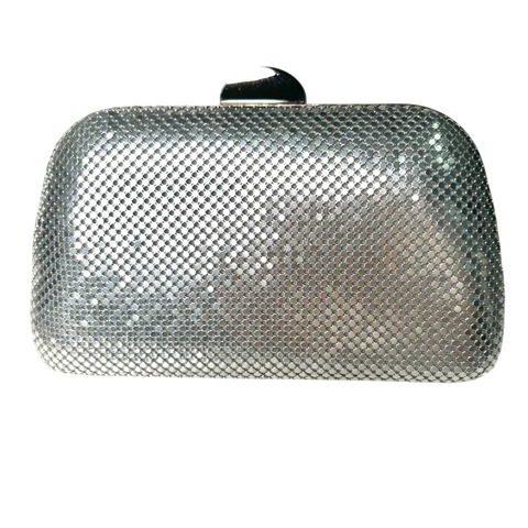 Bolsa Clutch Festa Malha Karina Prata