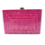 Bolsa Clutch Festa Cléo Acrílico Pink - comprar online