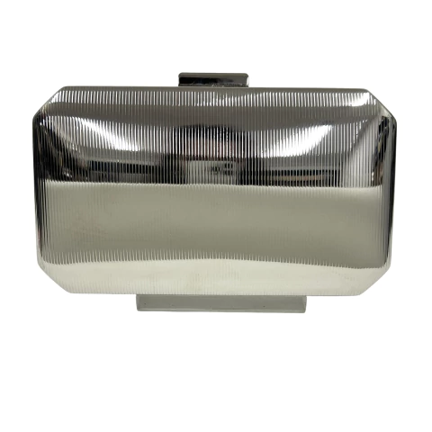 Bolsa Clutch Festa Melina Metal Prata - comprar online
