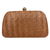 Bolsa Clutch Festa Catarina Palha Marrom - comprar online