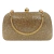 Bolsa Clutch Festa Betina com strass Dourada