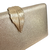 Bolsa Clutch Festa Pena Metalizada Dourada na internet