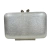 Bolsa Clutch Festa Brigite metalizada Prata