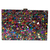 Bolsa Clutch Festa Cléo Acrílico Colorida