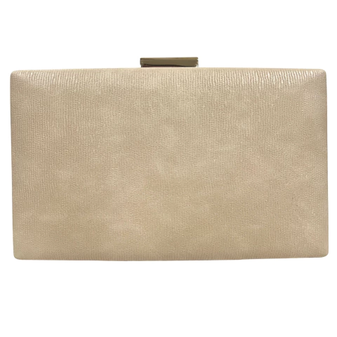 Bolsa Clutch Festa Clássica Courino Bege claro - comprar online
