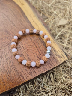 S. De rudraksha y cuarzo rosa - comprar online