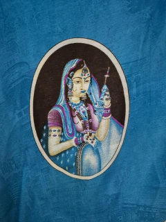 Pollera de seda en internet
