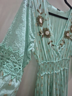 Vestido largo ( algodón) - comprar online