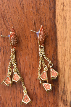 Jhumkas ( aros tradicionales hindú) en internet