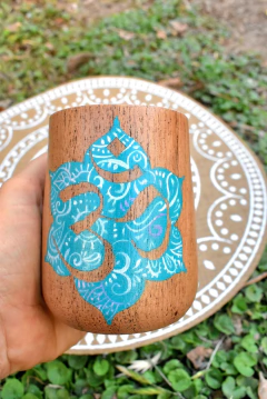 Mate pintado a mano OM