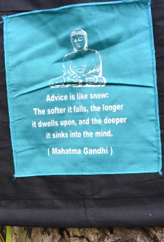 Imagen de Banderín Frases Mahatma Gandhi