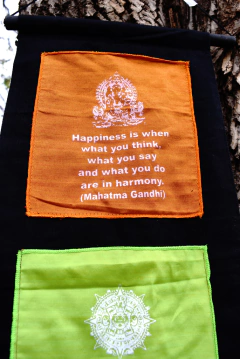 Banderín Frases Mahatma Gandhi - comprar online