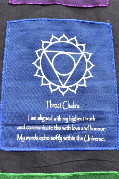 Banderín 7 chakras con bolsillos - Prana
