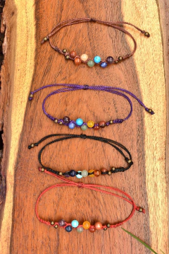 Pulseras hilo 7 chakras - comprar online