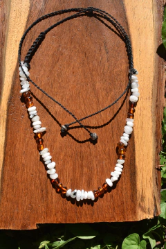 Collar p. De la luna y ambar