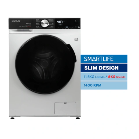 Lavasecarropas Smartlife Sl-wdi11581400w 11.5kg Inverter Bla Blanco