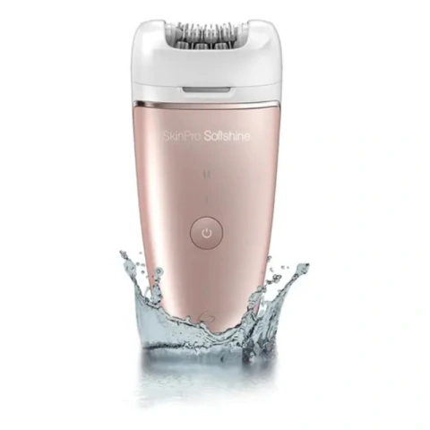 Depiladora Ga.ma Skin Pro Soft Shine Plus Wet & Dry Luz Cts Rosa